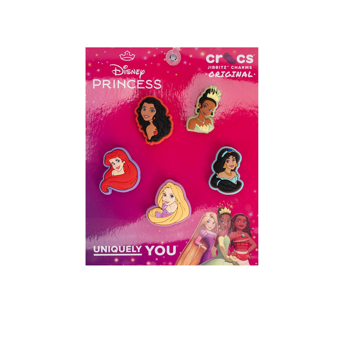 CROCS Disney Princess Multi 5 Pack Jibbitz