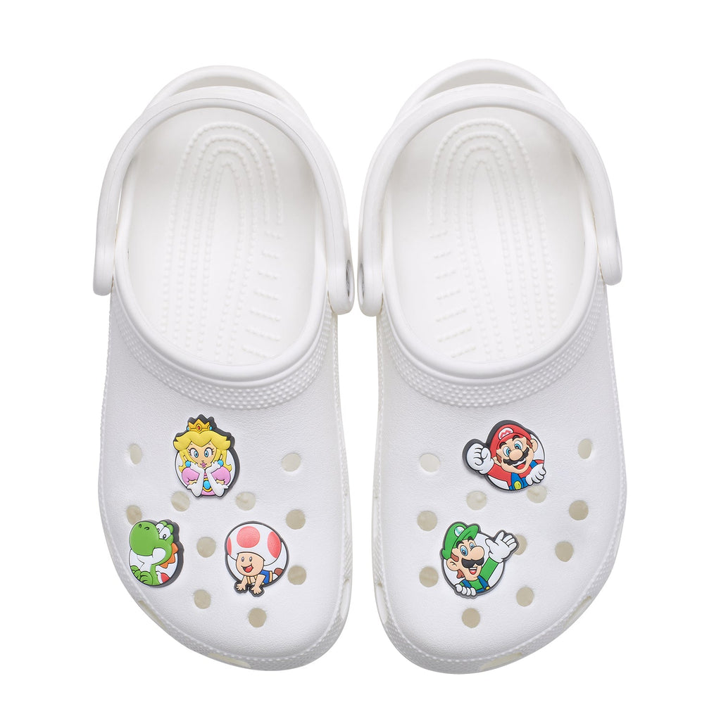 CROCS Super Mario Core 5 Pack Jibbitz
