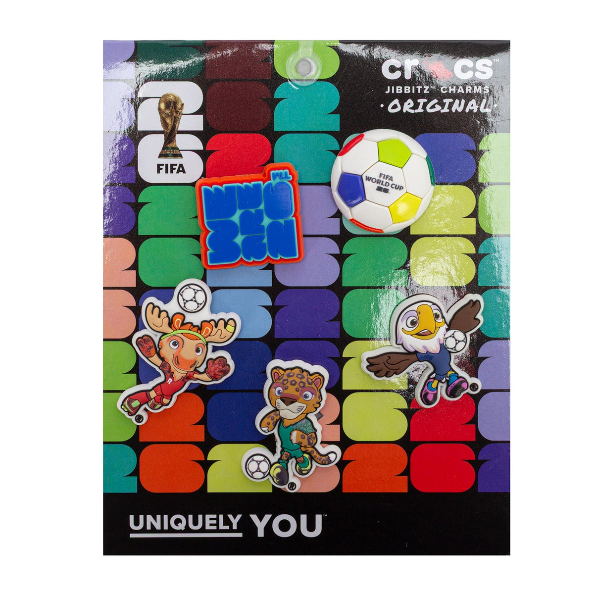 CROCS FIFA 26 5 Pack Jibbitz