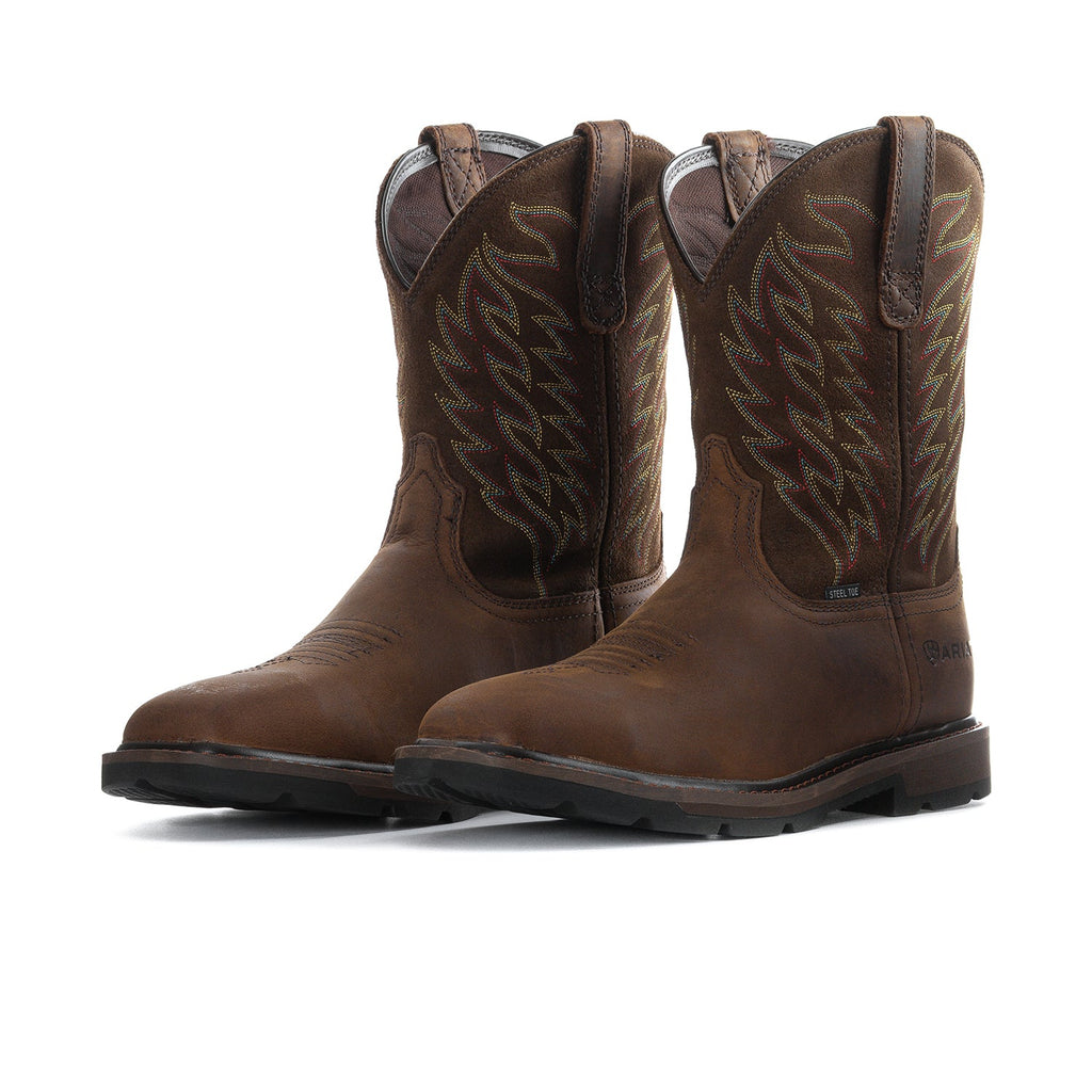 ARIAT Authentic Ground Breaker Square Steel Toe Wide - Mens