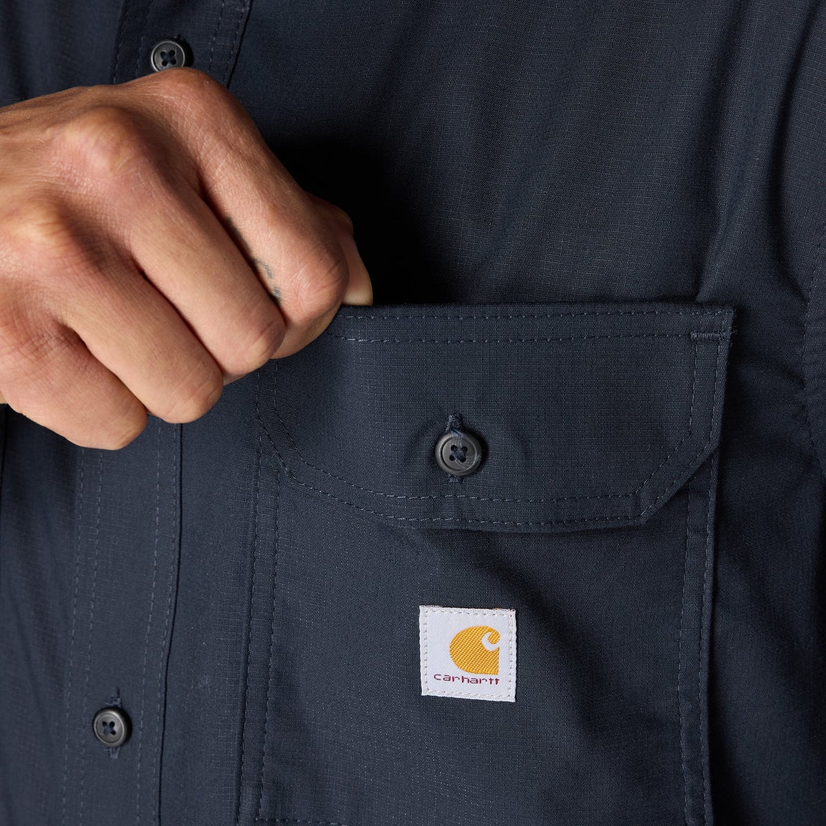 CARHARTT Classic Glenwood Relaxed LS Shirt -Mens