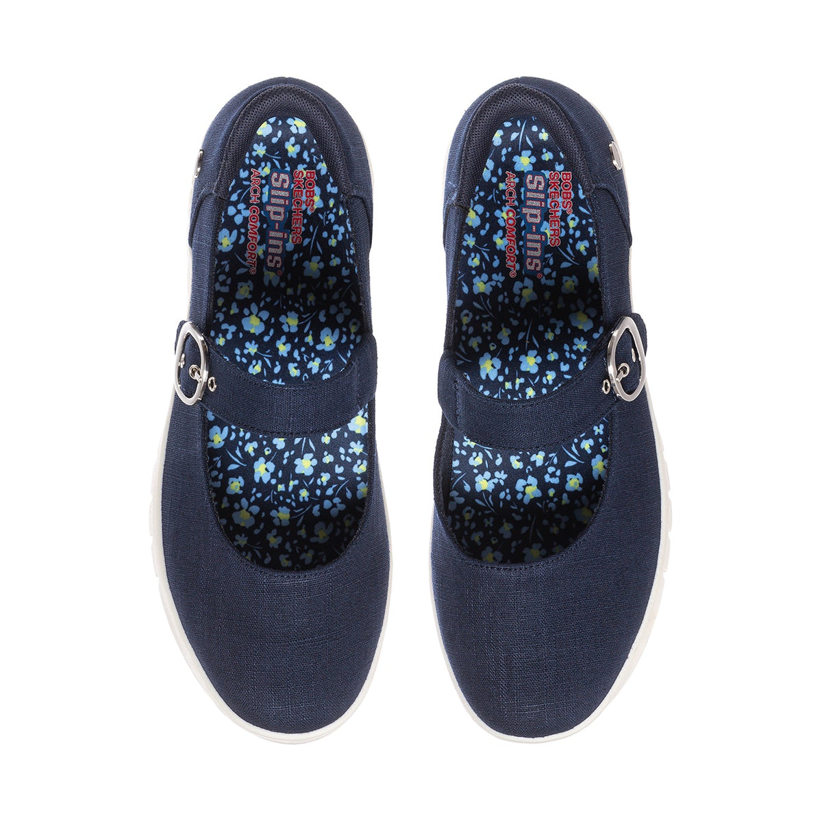 SKECHERS Bobs Arch Comfort Slip-Ins Mary Jane - Womens