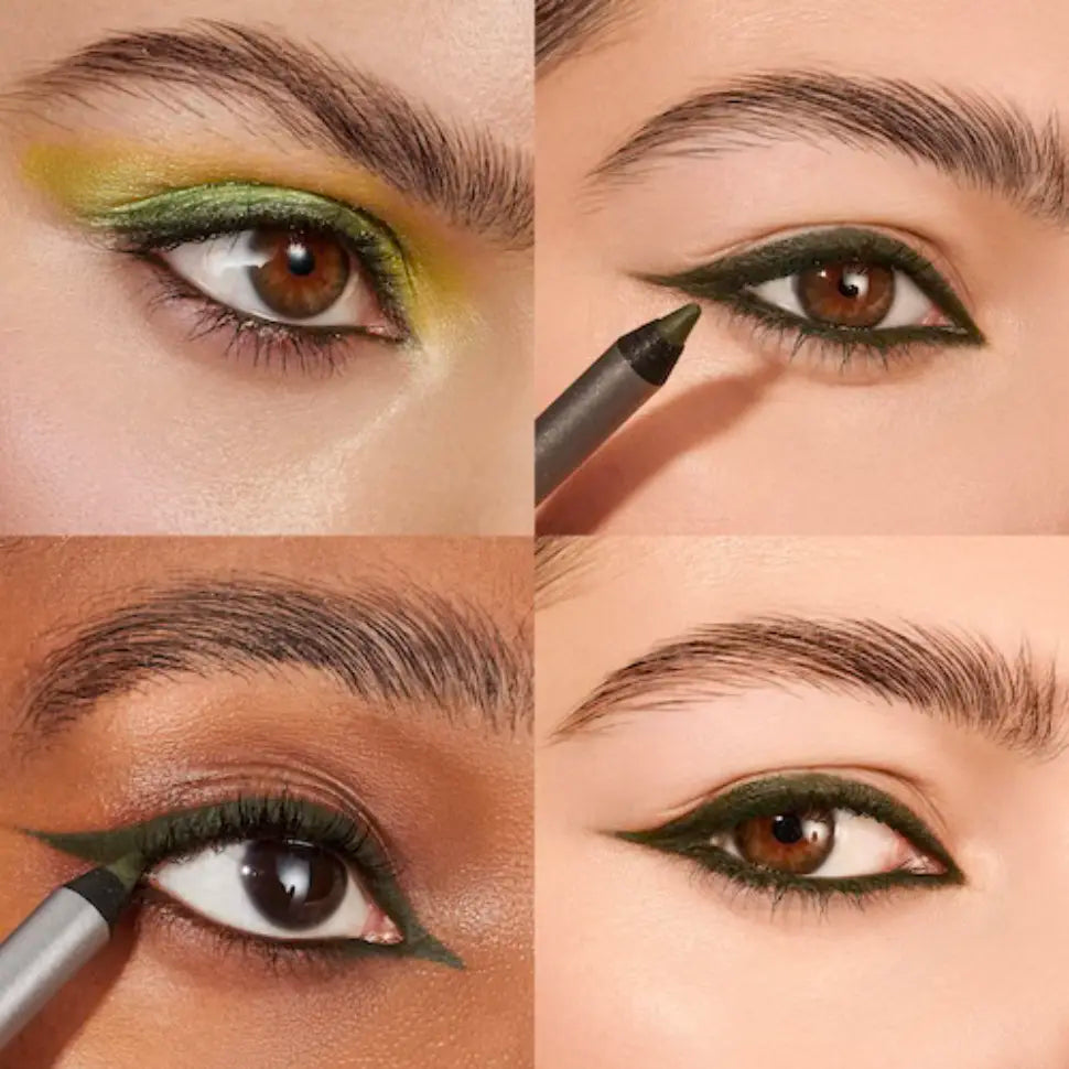 Wonderskin 1440 Longwear Eyeliner Trio Set (3-Pack) – 24HR Waterproof, Transfer-Proof & Smudge-Proof Eye Pencil with TruGlide Butter-Smooth Application | Ultra-Creamy High-Pigment Precision Liner | 12 Shades | Vegan & Cruelty-Free