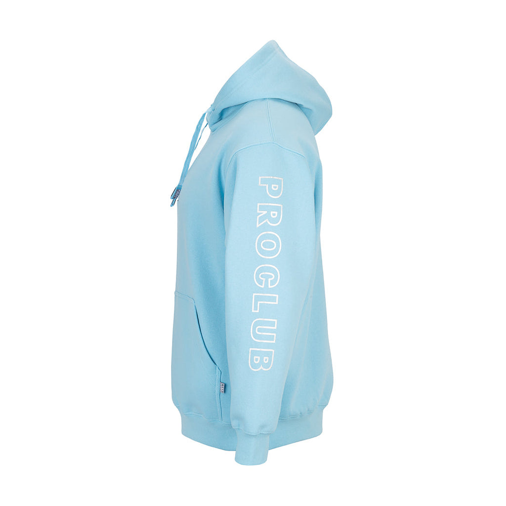 PRO CLUB Classic Embroidered Box Logo Hoody - Mens