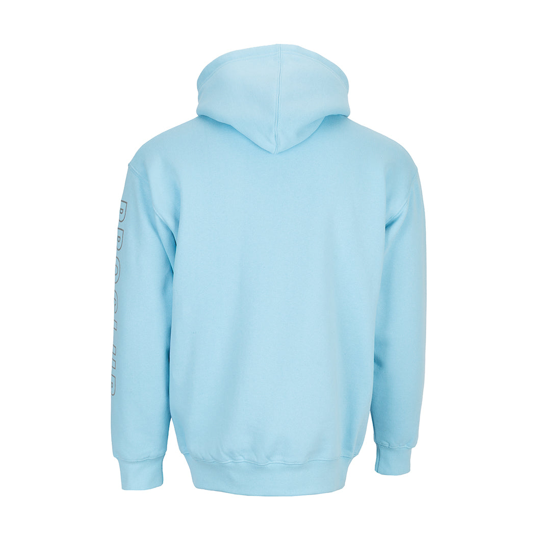 PRO CLUB Classic Embroidered Box Logo Hoody - Mens