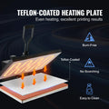 【Fallpicks】VEVOR Heat Press 16x24, , 1700W Power Heat Press Machine, Fast Heating, High Pressure Heat Press Machine for T-Shirt, Digital Industrial Sublimation Printer for Heat Transfer Vinyl, Easy to Use, Black