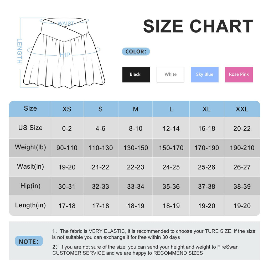 FireSwan Women's 2-in-1 Flowy Athletic Shorts with Pockets - Spandex Sporty Short Skirt, Women's Clothing Activewear for Gym, Fashion Apparel Tennis Workout #Summervibes