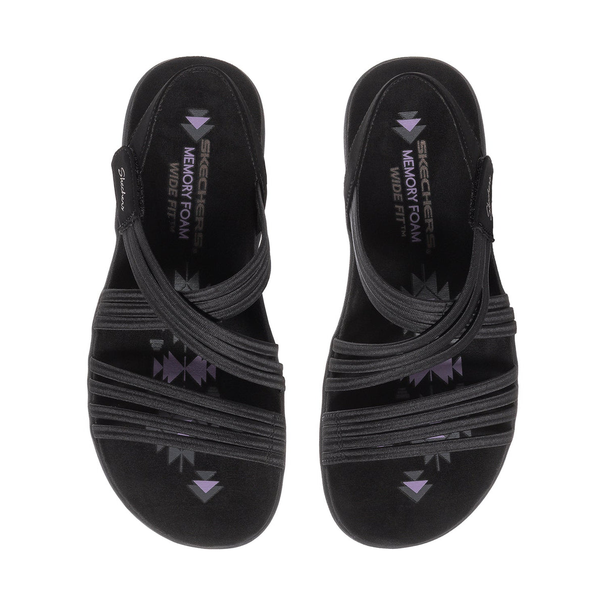 SKECHERS Reggae Slim Wide Sandal - Womens