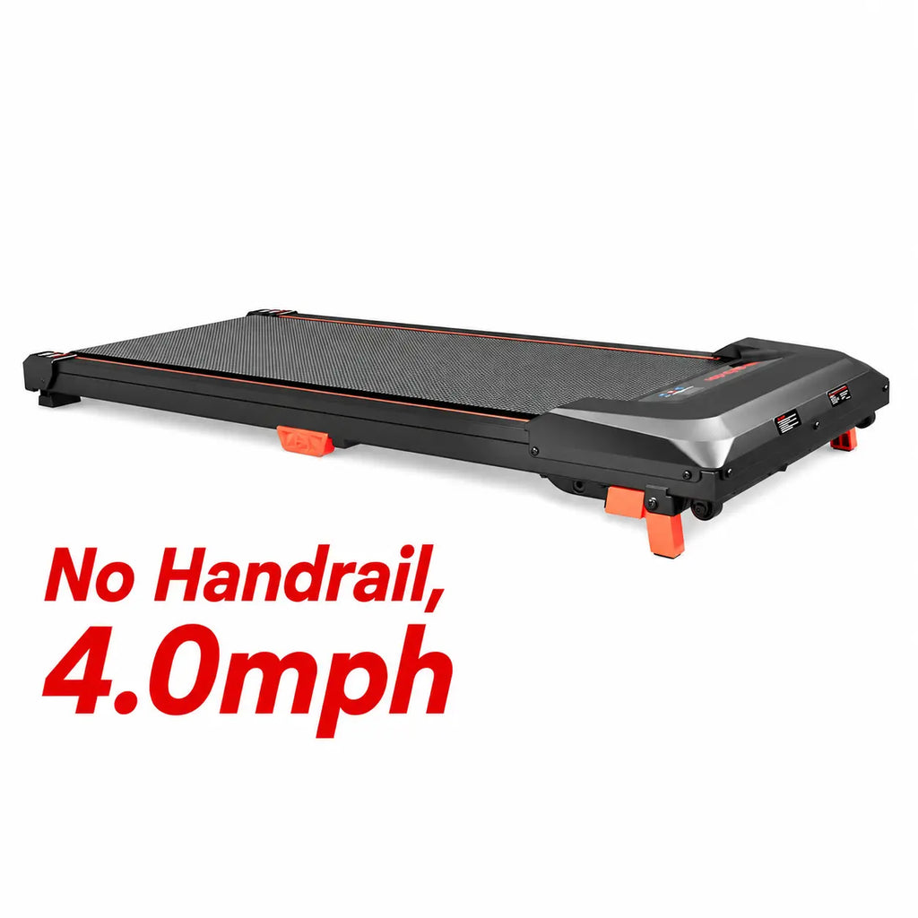 ANYLIFE Foldable Home Gym Treadmill - 2-in-1 Under Desk Incline Walking Pad, 2.5HP Quiet Motorized Steel Frame, 330 lbs Capacity, LED Display, Treadmills for Home, Workout & Exercise Equipment