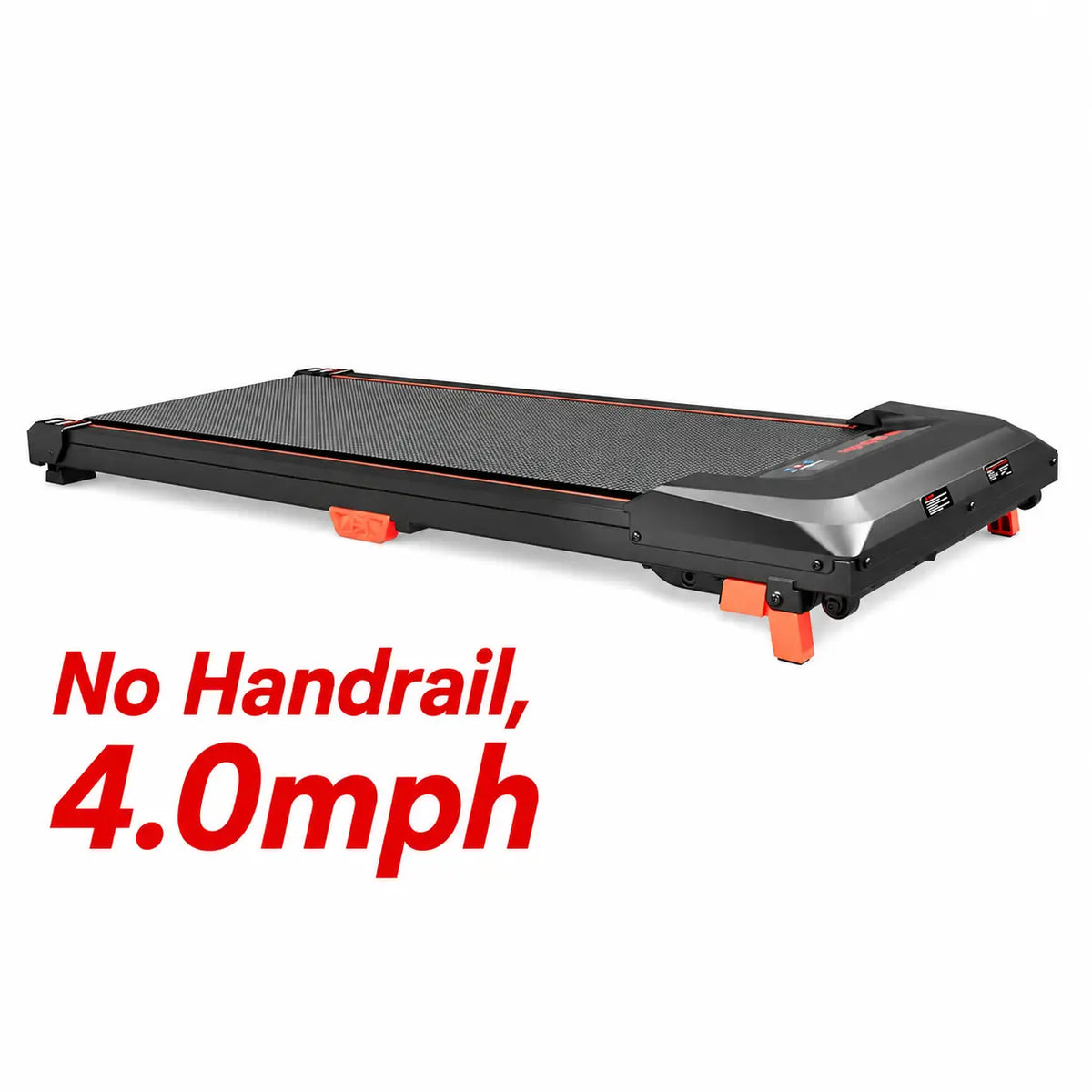 ANYLIFE Foldable Home Gym Treadmill - 2-in-1 Under Desk Incline Walking Pad, 2.5HP Quiet Motorized Steel Frame, 330 lbs Capacity, LED Display, Treadmills for Home, Workout & Exercise Equipment