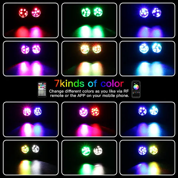 20W Power Starlight Car Headliner Ceiling Light Kit - Dual Port PMMA Cable Fiber Optic, APP Control Car Interior Atmosphere & Ceiling Decoration Light, Sound Sync