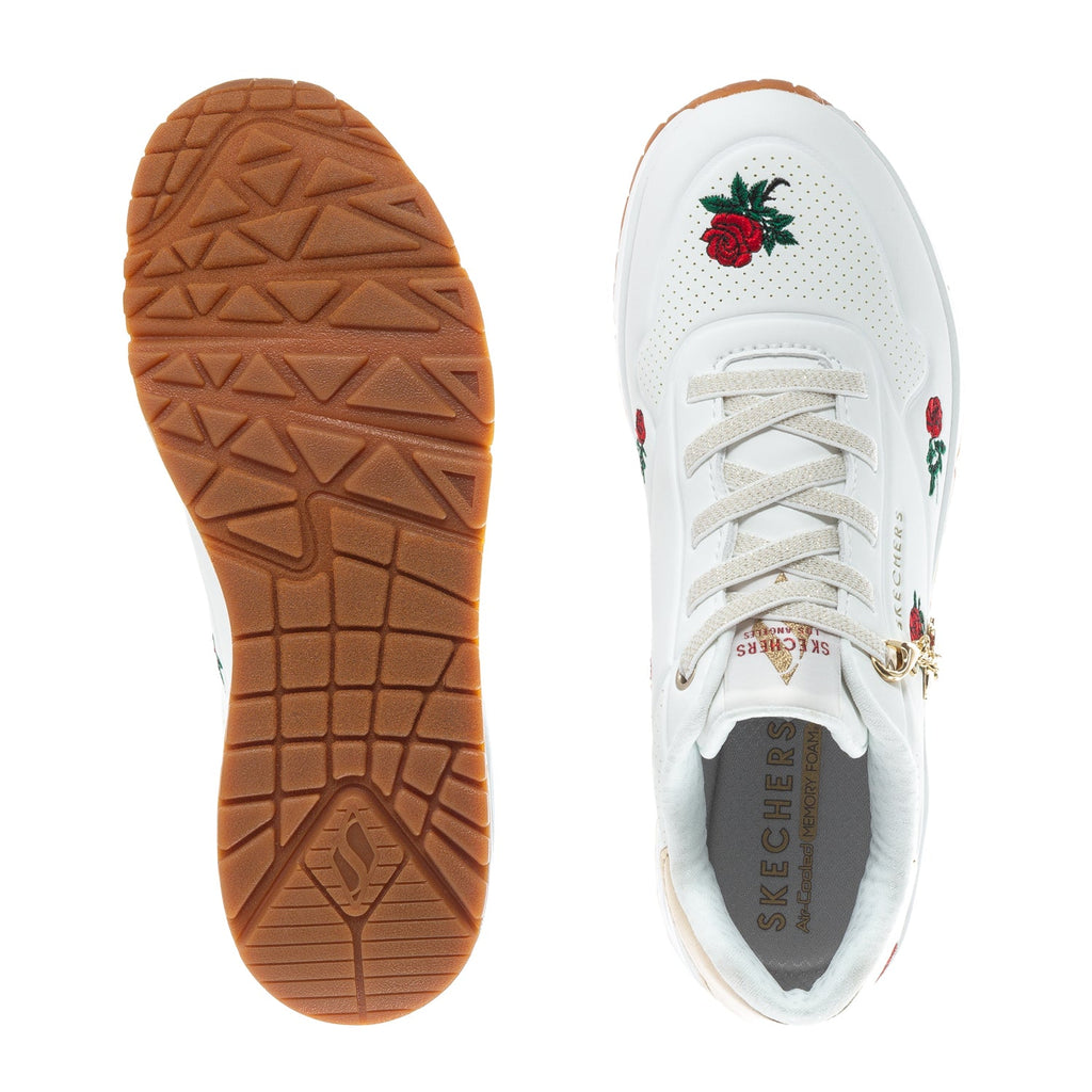 SKECHERS Uno Champagne & Roses - Womens