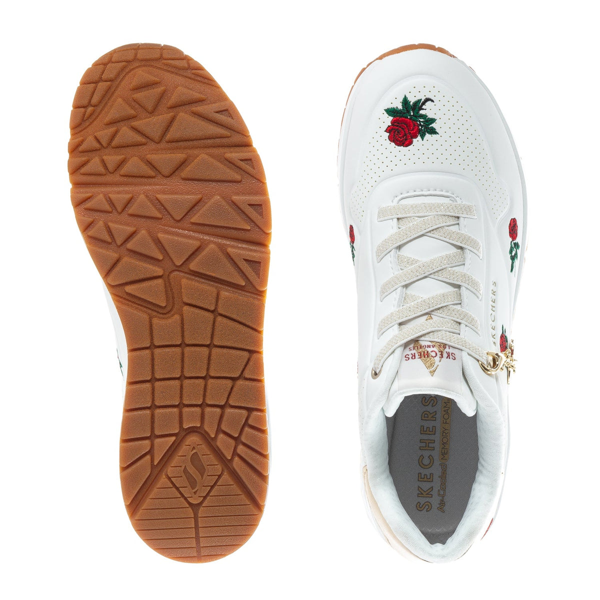 SKECHERS Uno Champagne & Roses - Womens