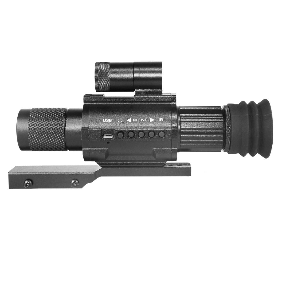 Digital Night Vision Monocular Telescope - Sturdy Durable Aluminium Shockproof Camping Accessories with 850nm IR, 3X Magnification for Hunting, Wildlife Observation, Sohochic