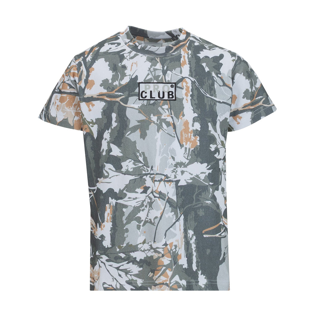PRO CLUB Premium Box Logo Tee - Youth