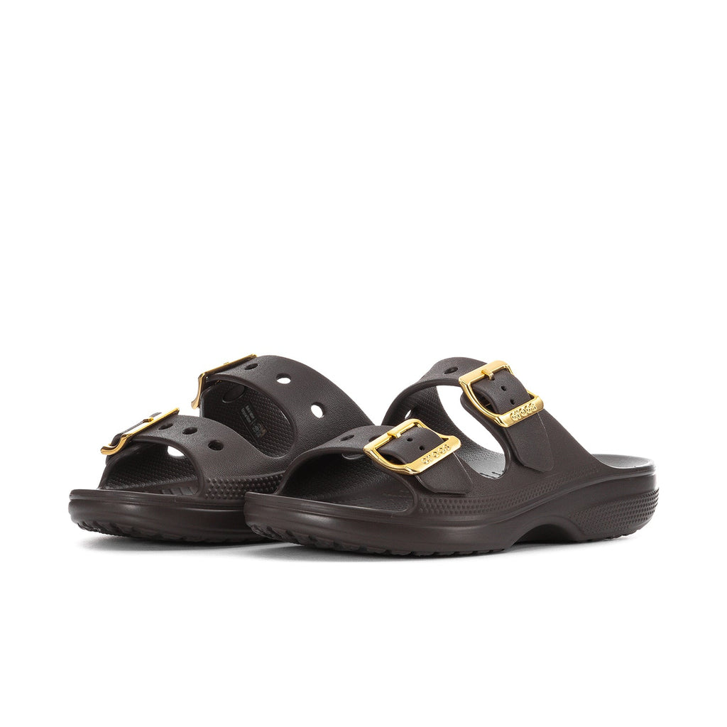 CROCS Saturday Metallic Buckle Sandal - Womens