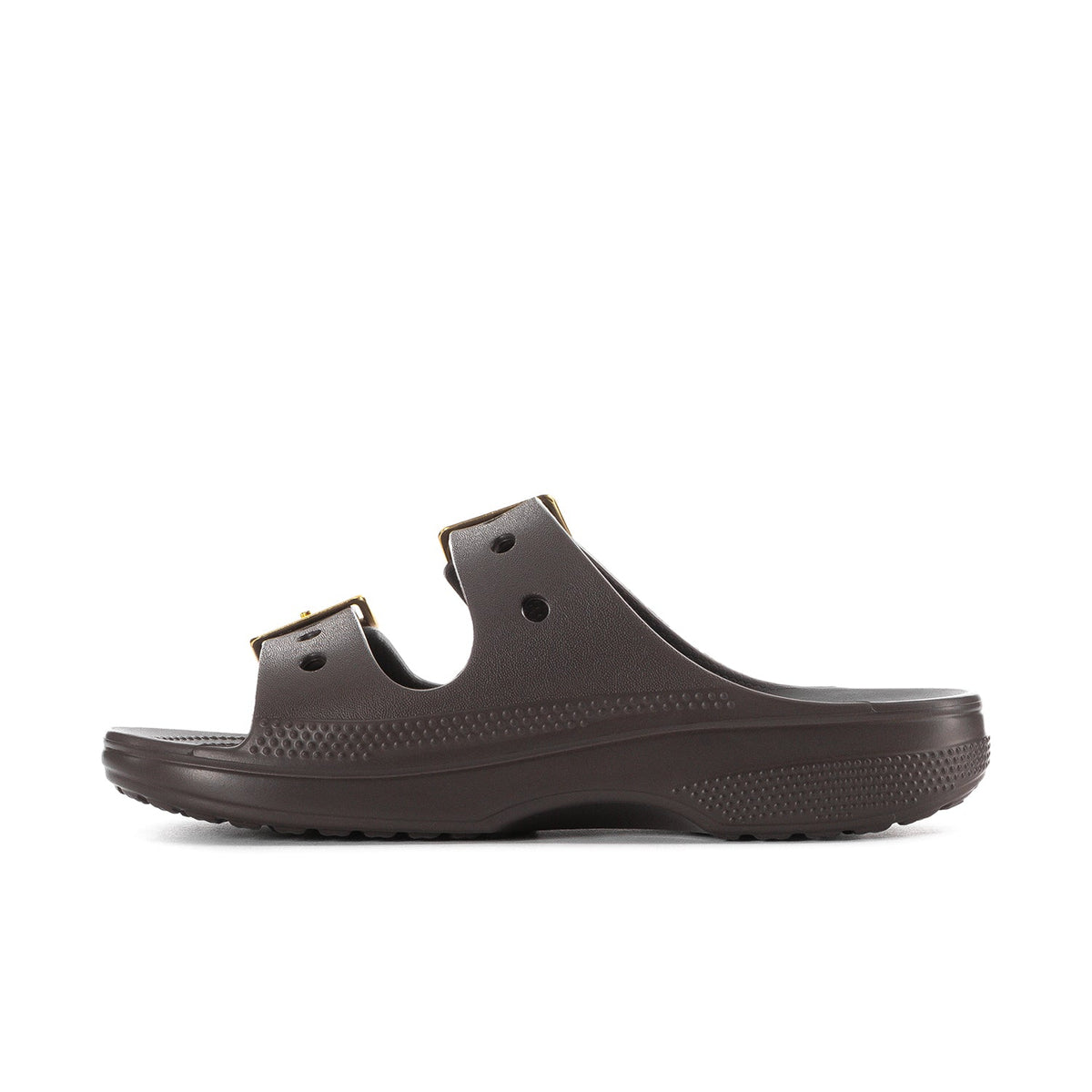 CROCS Saturday Metallic Buckle Sandal - Womens