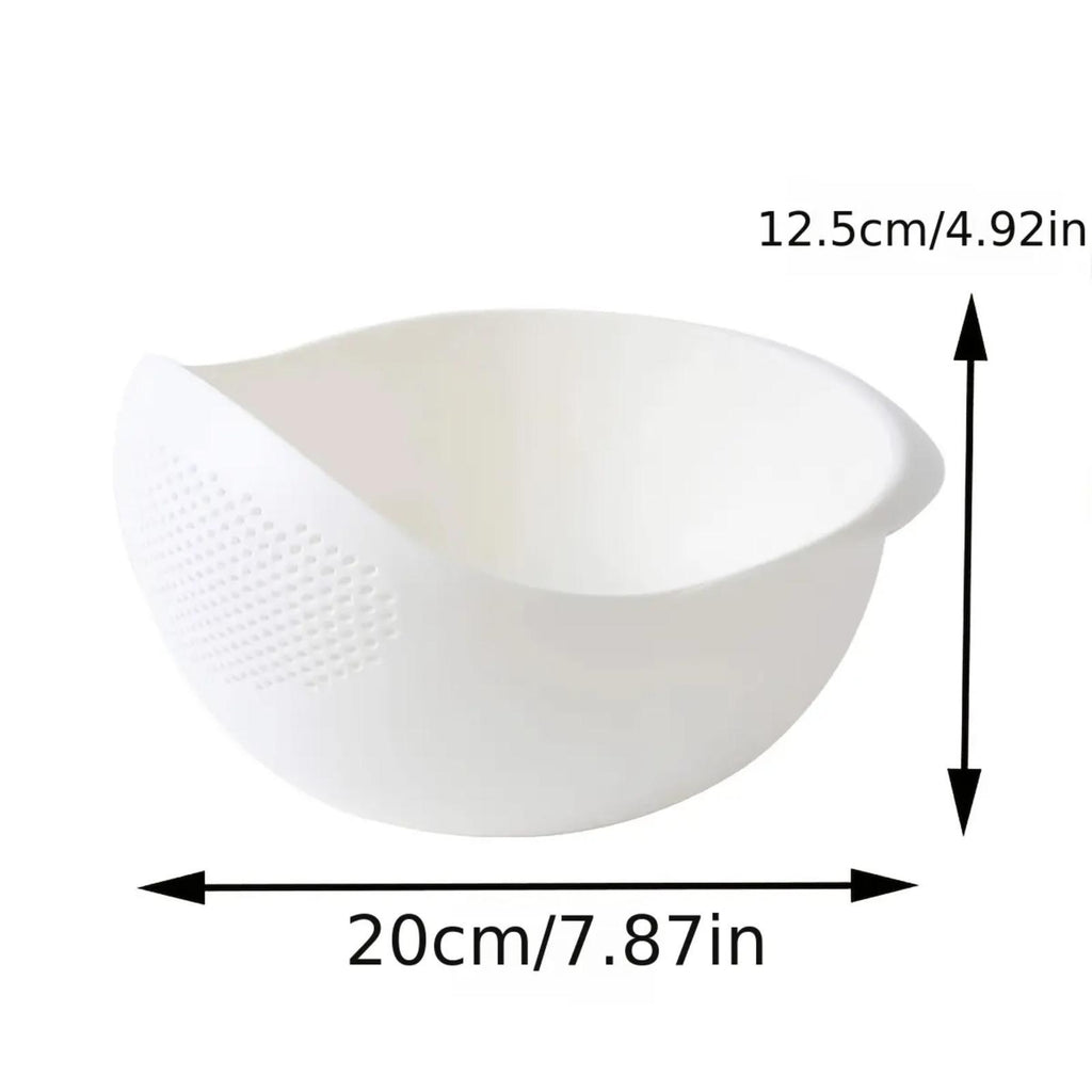 1Pcs/2Pcs Mini Multi-Functional Kitchen Drain Basket Basin, Versatile Small Colander Strainer For Washing Rice, Fruits And Vegetables, Practical Household Food Prep Kitchen Accessory