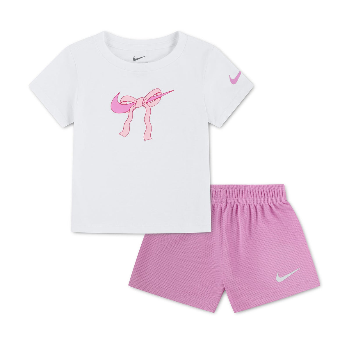 NIKE Official Swoosh Ribbon Short Set - Toddler