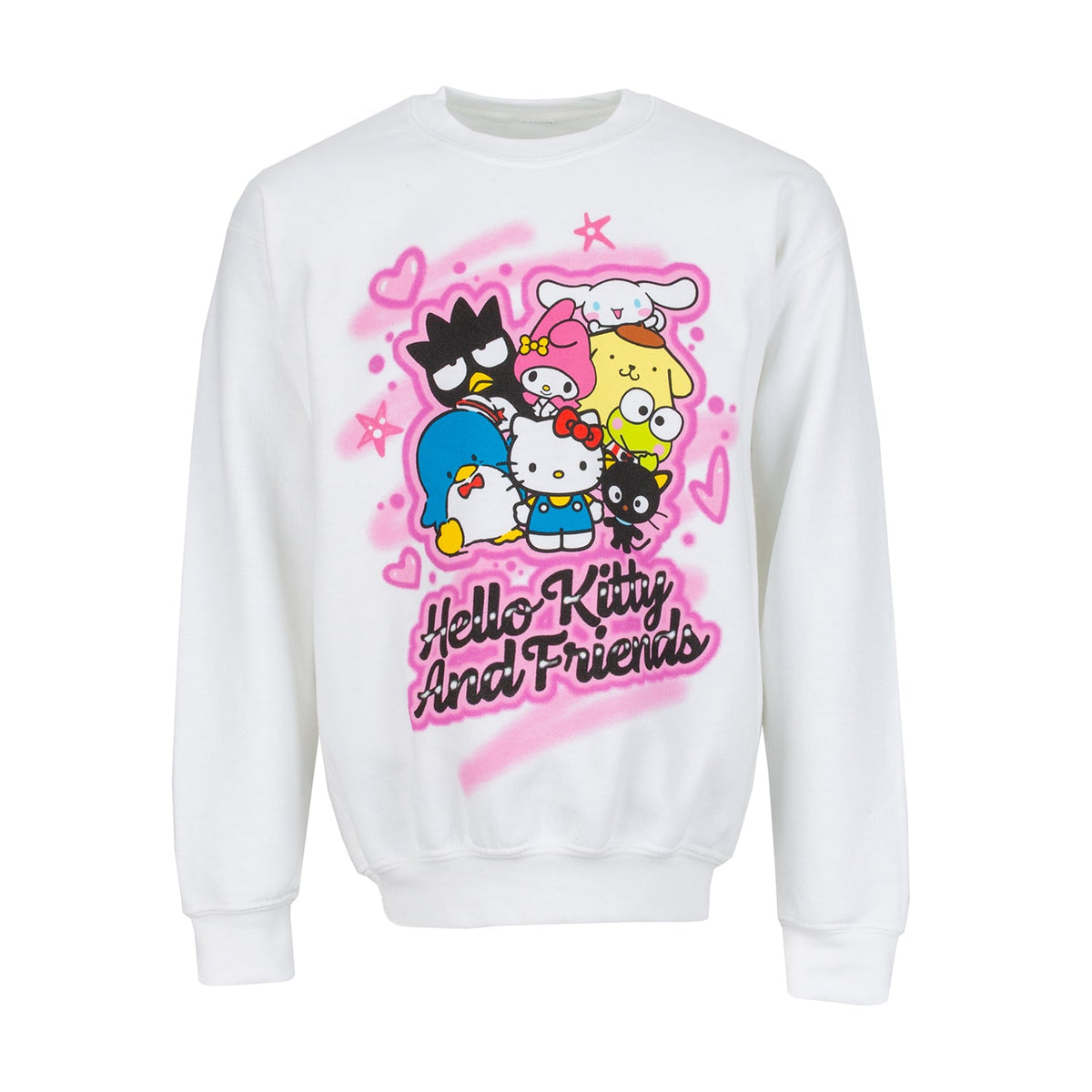CHARACTER Official Hello Kitty and Friends Crew Sweatshirt - Youth