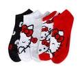 CHARACTER 5 Pack Hello Kitty No Show - Adult