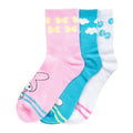 CHARACTER Authentic 3 Pack Hello Kitty & Friends Ribbed Half Crew - Adult