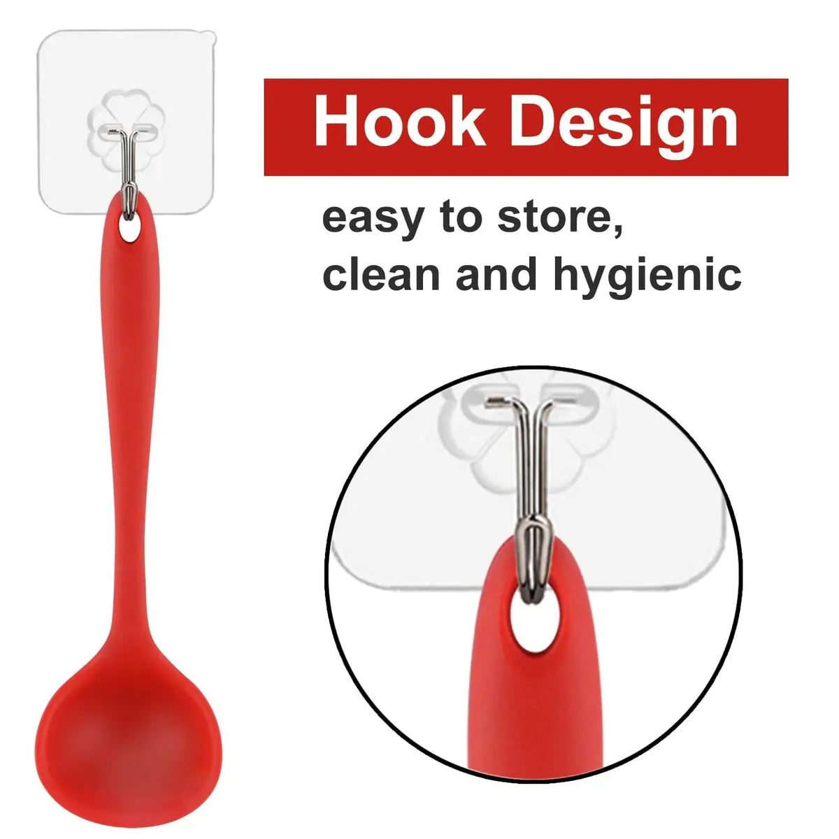11-Piece Silicone Kitchen Utensil Set, Heat-Resistant Non-Stick Kitchen Utensils, Cooking Utensils, Tools and Gadgets, Long Handle, Camping Gear