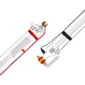 VEVOR 90W High Power CO2 Laser Tube, 49.2in (1250mm) Length, 3.1in (80mm) Dia Borosilicate Glass Tube with Metal Head, Pre-Wired Pre-Connected Wires, 10000hr Lifespan, Precision Beam, Universal Design for Laser Engraver Cutting Machine Tool Upgrade