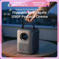 Nebula P1i Portable Projector with WiFi and Bluetooth by soundcore, Flippable Design, 1080P FHD, 380 ANSI Lumens, Auto Focus/Keystone, All-Glass Lens, Built-in Speaker #tiktokshopsummersale