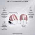 UPNE 7-Color LED Phototherapy Facial Mask Device, a wireless LED facial beauty device, equipped with 850nm near-infrared light and 396 LED beads, suitable for at-home skincare, birthday gifts, and other presents. Daily Facial White