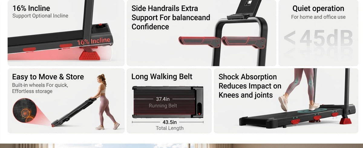 Umay Walking treadmill Pad, 3 in 1 Under Desk Treadmill with Remote Control,Portable Treadmills for Home Office, Home Fitness Machine walking pad walking pad