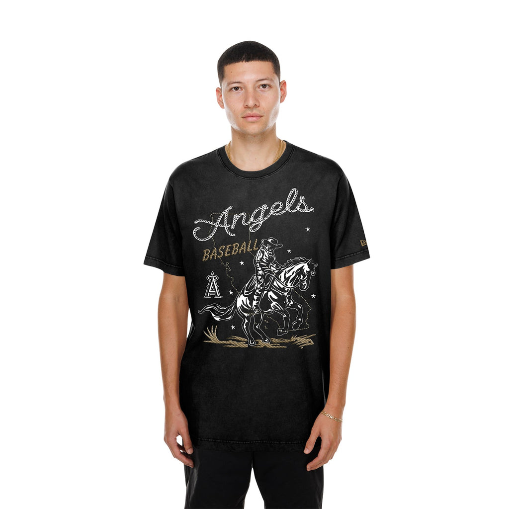 NEW ERA Classic Los Angeles Angels Western Tee - Mens