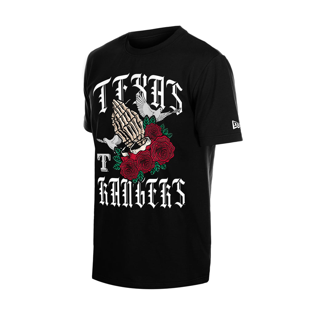 NEW ERA Official Texas Rangers Gothic Tee - Mens