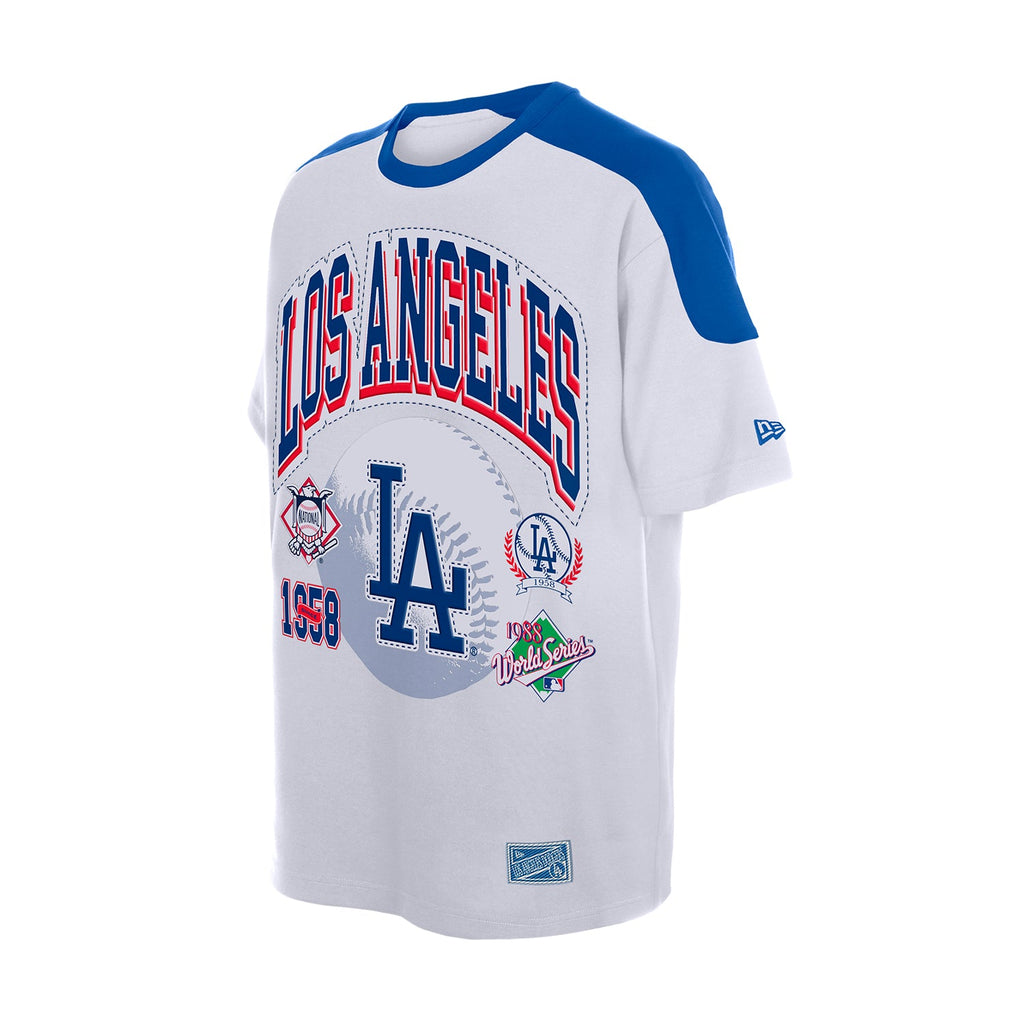 NEW ERA Official Los Angeles Dodgers Varsity Tee - Mens