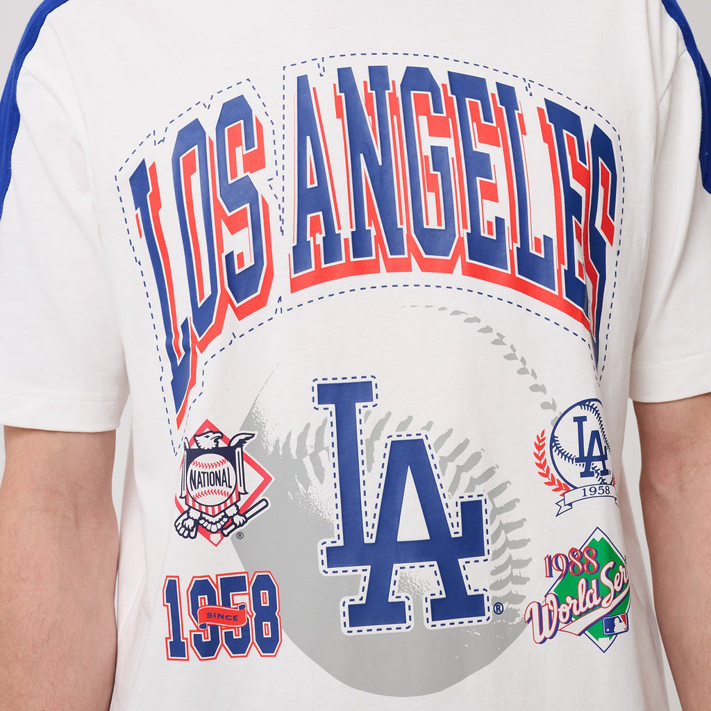 NEW ERA Official Los Angeles Dodgers Varsity Tee - Mens