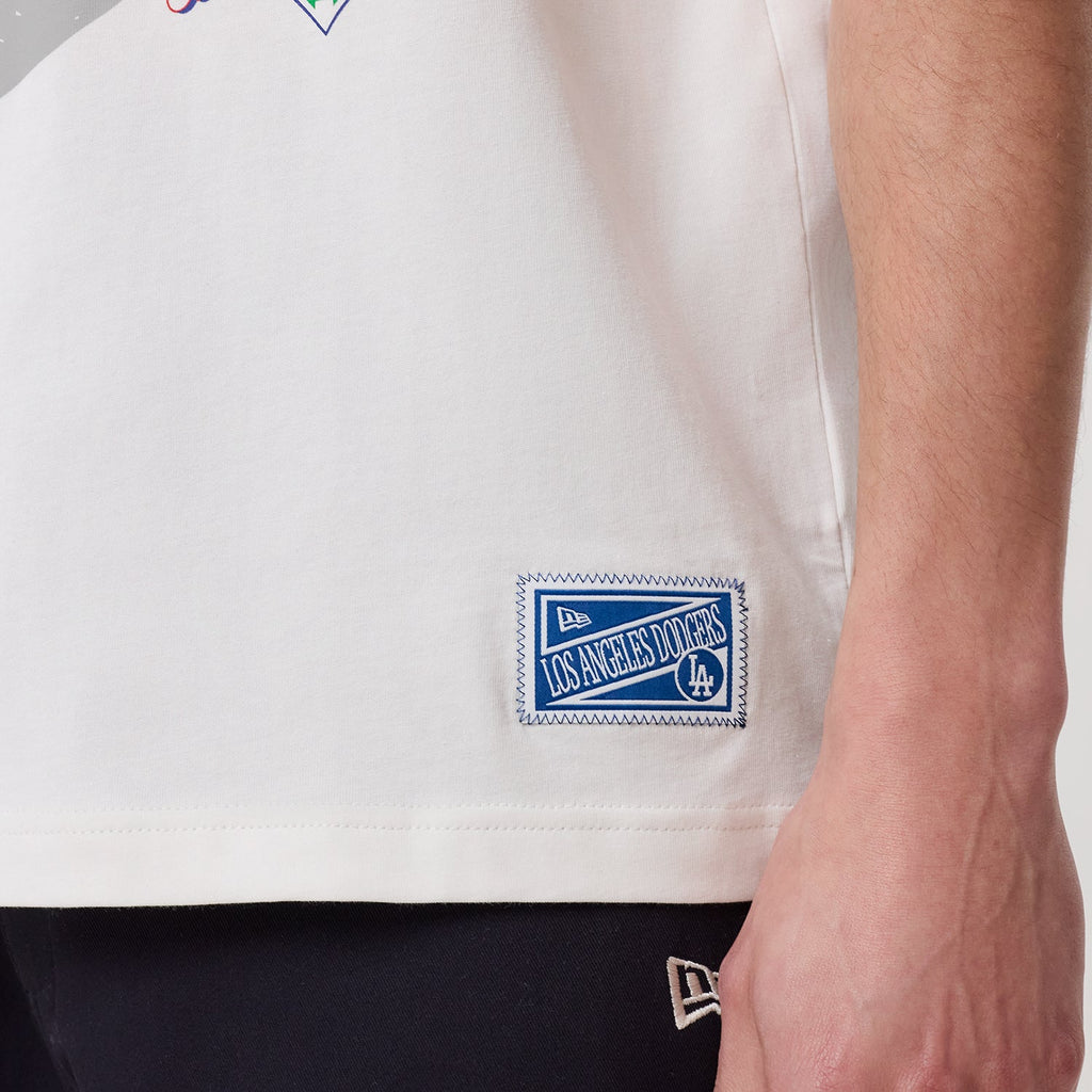 NEW ERA Official Los Angeles Dodgers Varsity Tee - Mens
