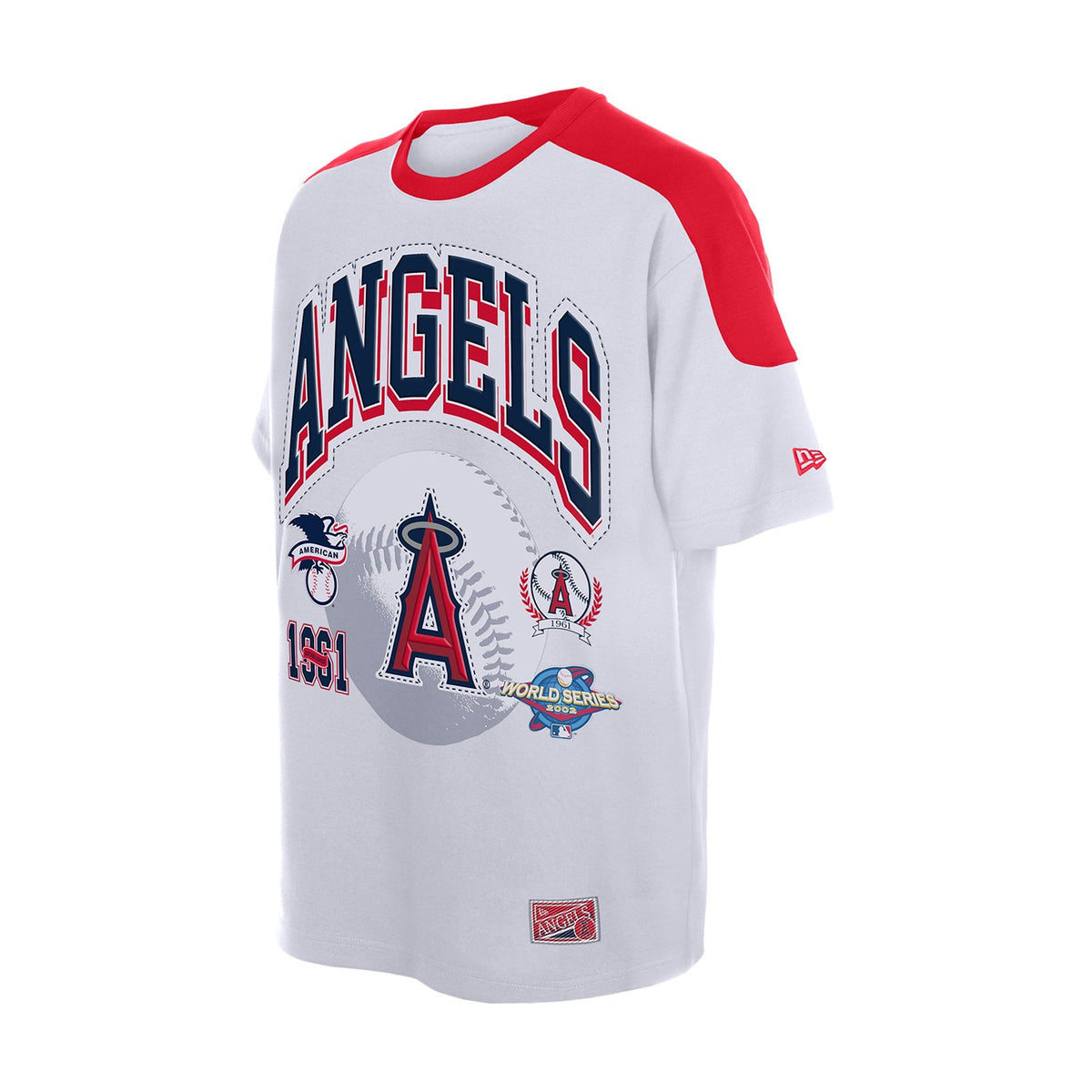 NEW ERA Classic Anaheim Angels Varsity Tee - Mens
