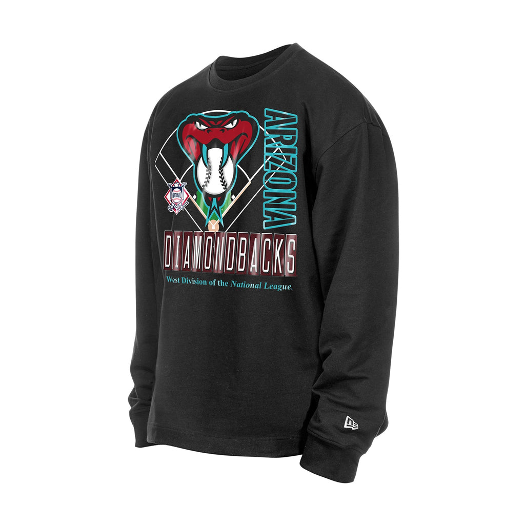 NEW ERA Arizona Diamondbacks Graphic LS Crew - Mens