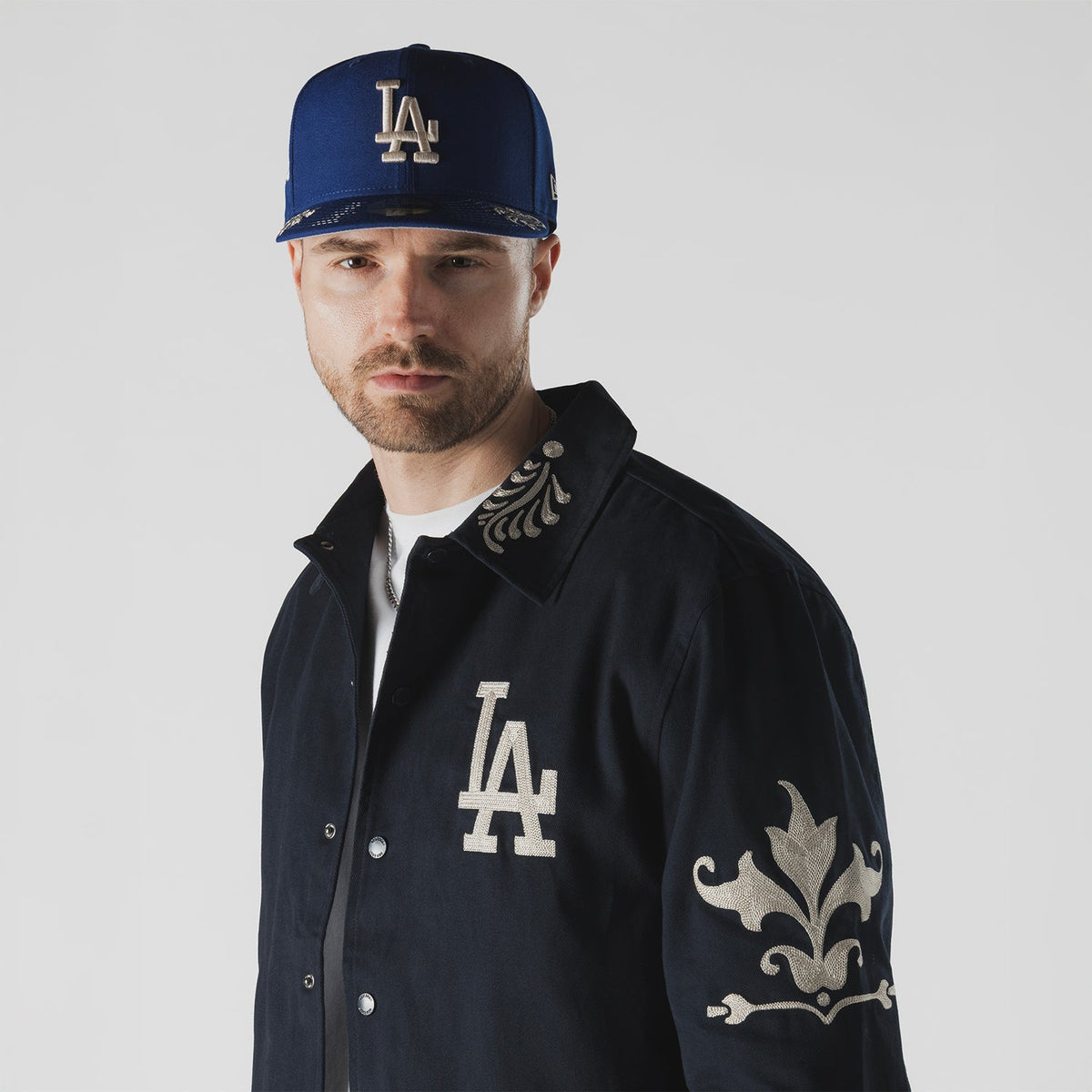 NEW ERA Los Angeles Dodgers Wordmark Jacket - Mens