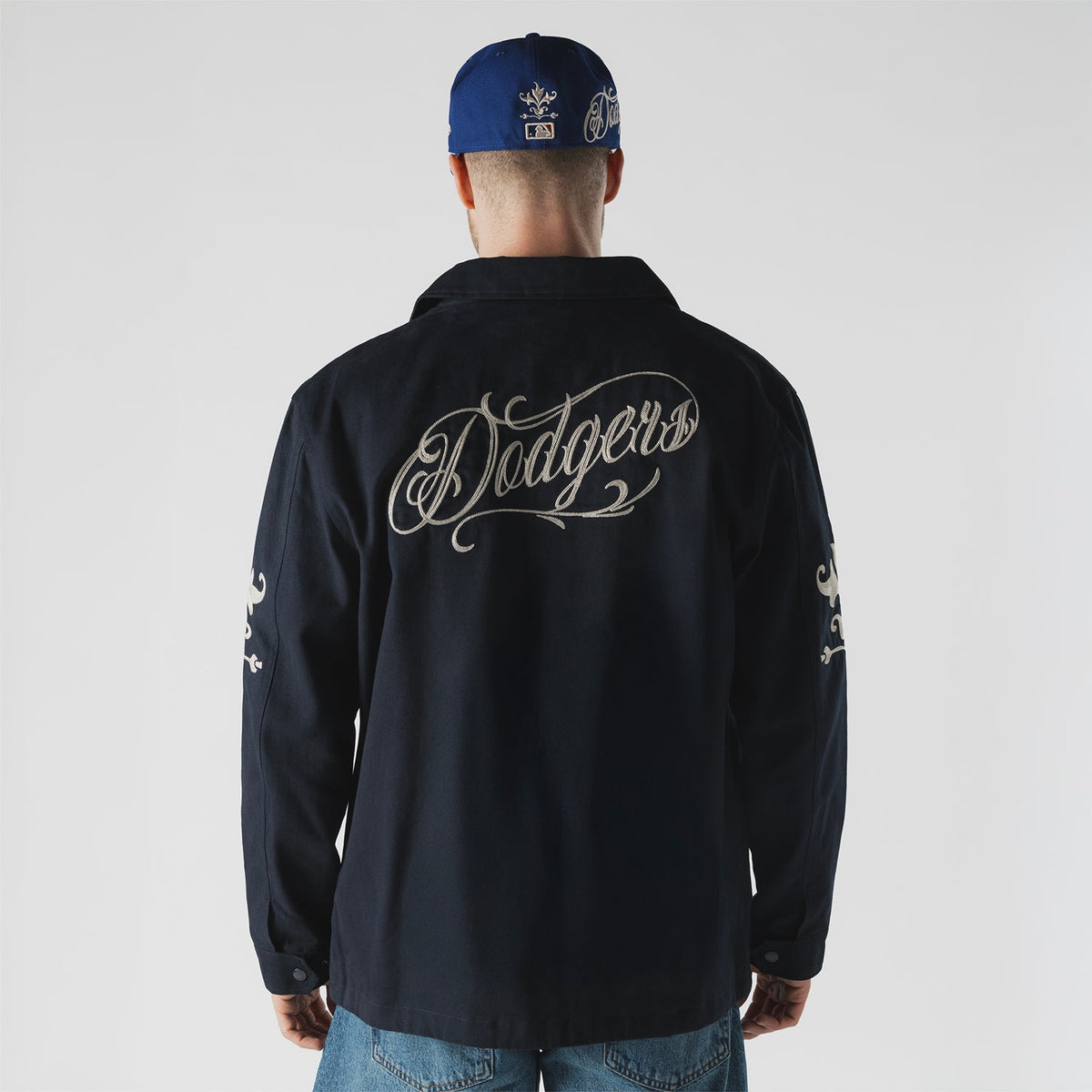 NEW ERA Los Angeles Dodgers Wordmark Jacket - Mens
