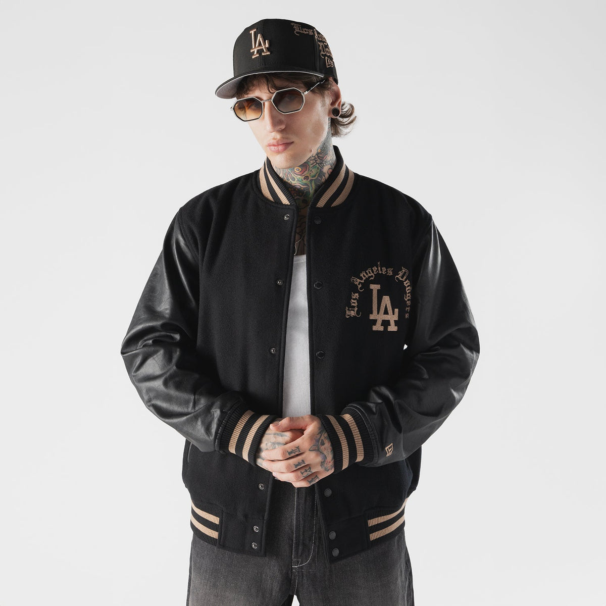 NEW ERA Los Angeles Dodgers Varsity Jacket -Mens