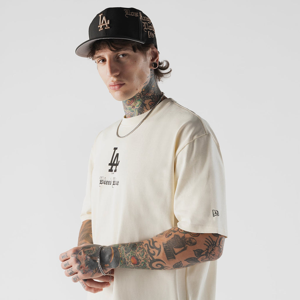 NEW ERA Los Angeles Dodgers MX Heritage Tee -Mens