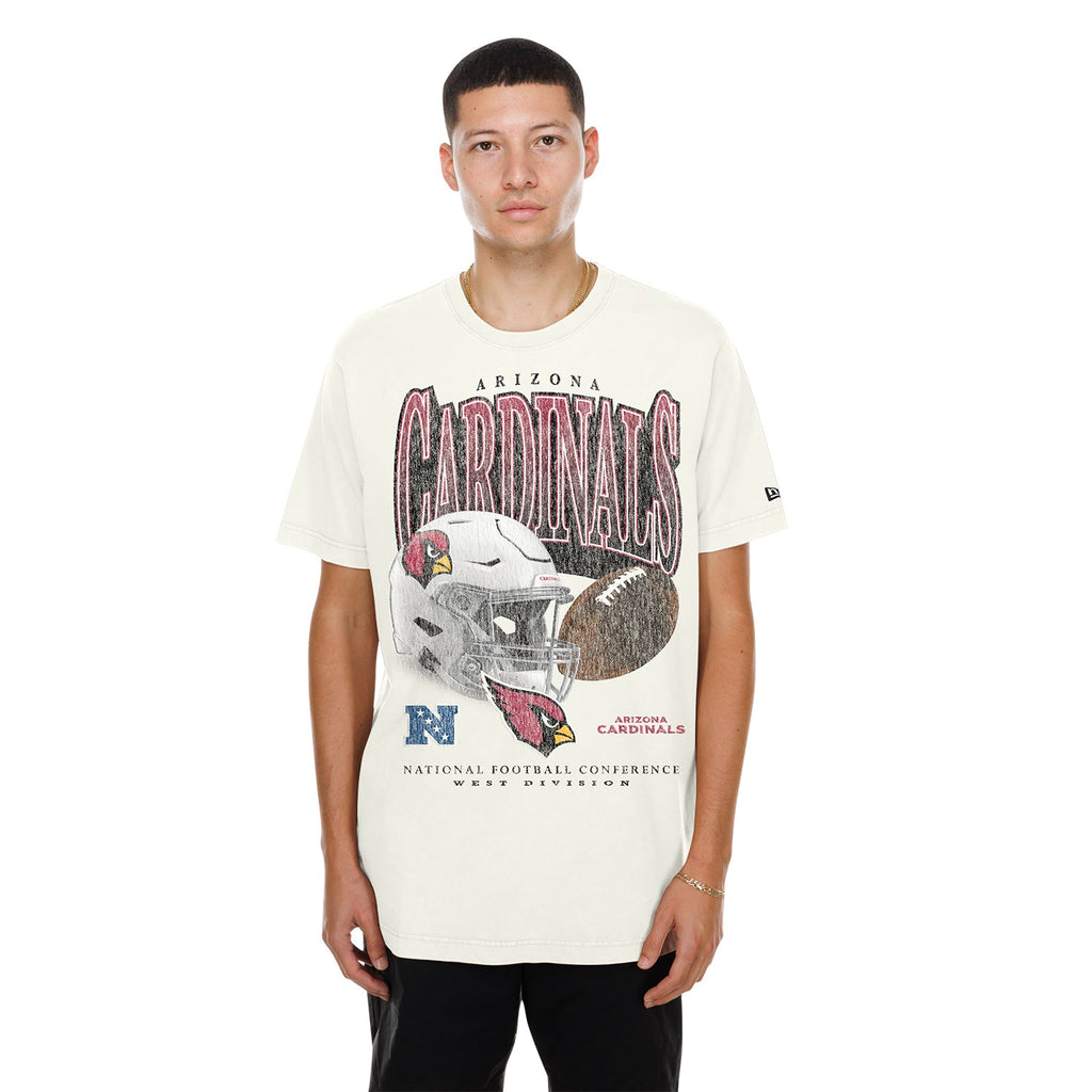 NEW ERA Classic Arizona Cardinals Washed Tee -Mens
