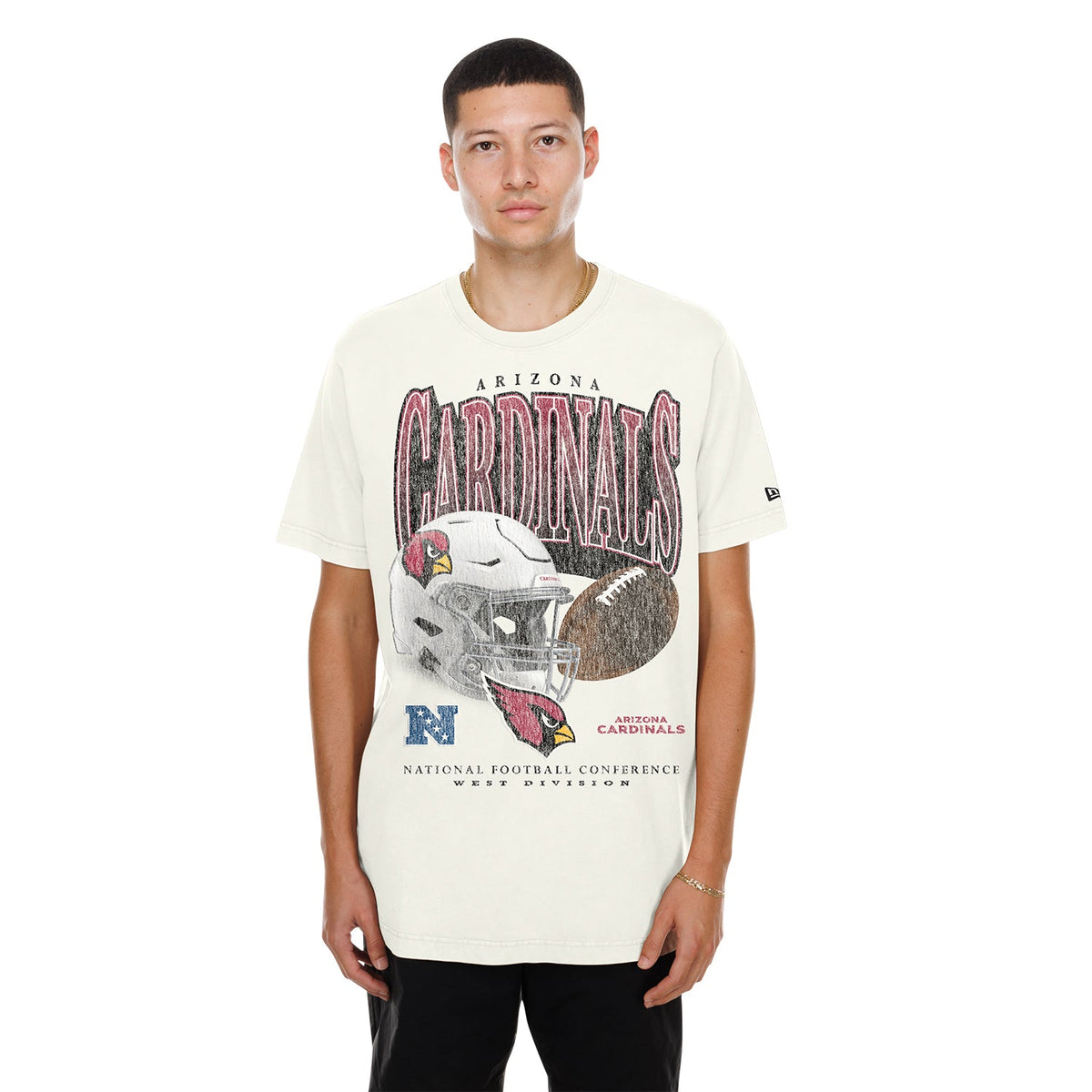 NEW ERA Classic Arizona Cardinals Washed Tee -Mens
