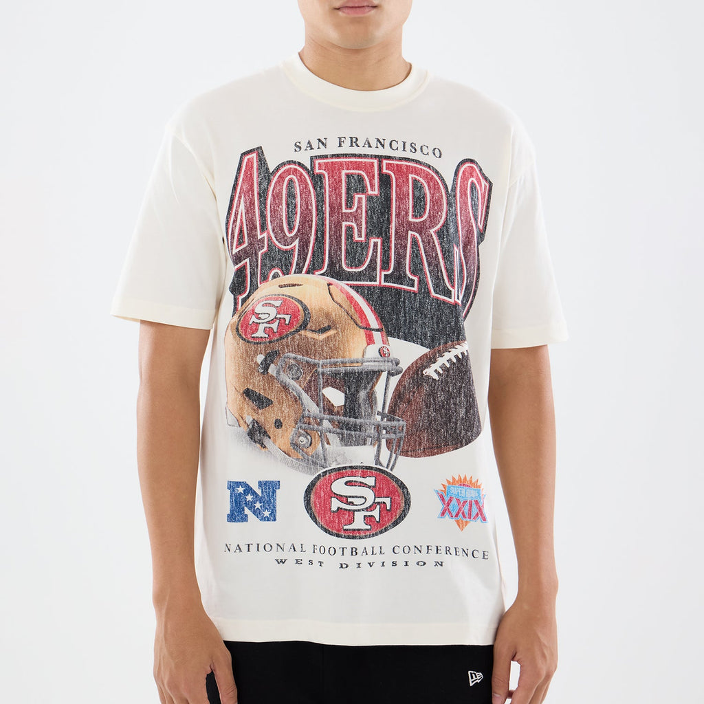 NEW ERA San Francisco 49ers Washed Tee -Mens