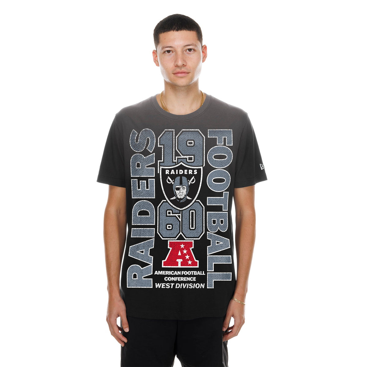 NEW ERA Official Las Vegas Raiders Graphic Tee -Mens