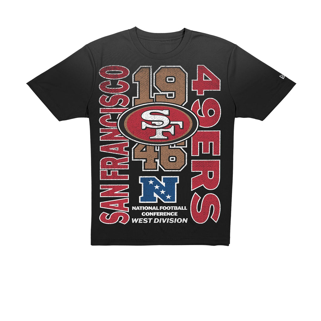 NEW ERA San Francisco 49ers Graphic Tee -Mens