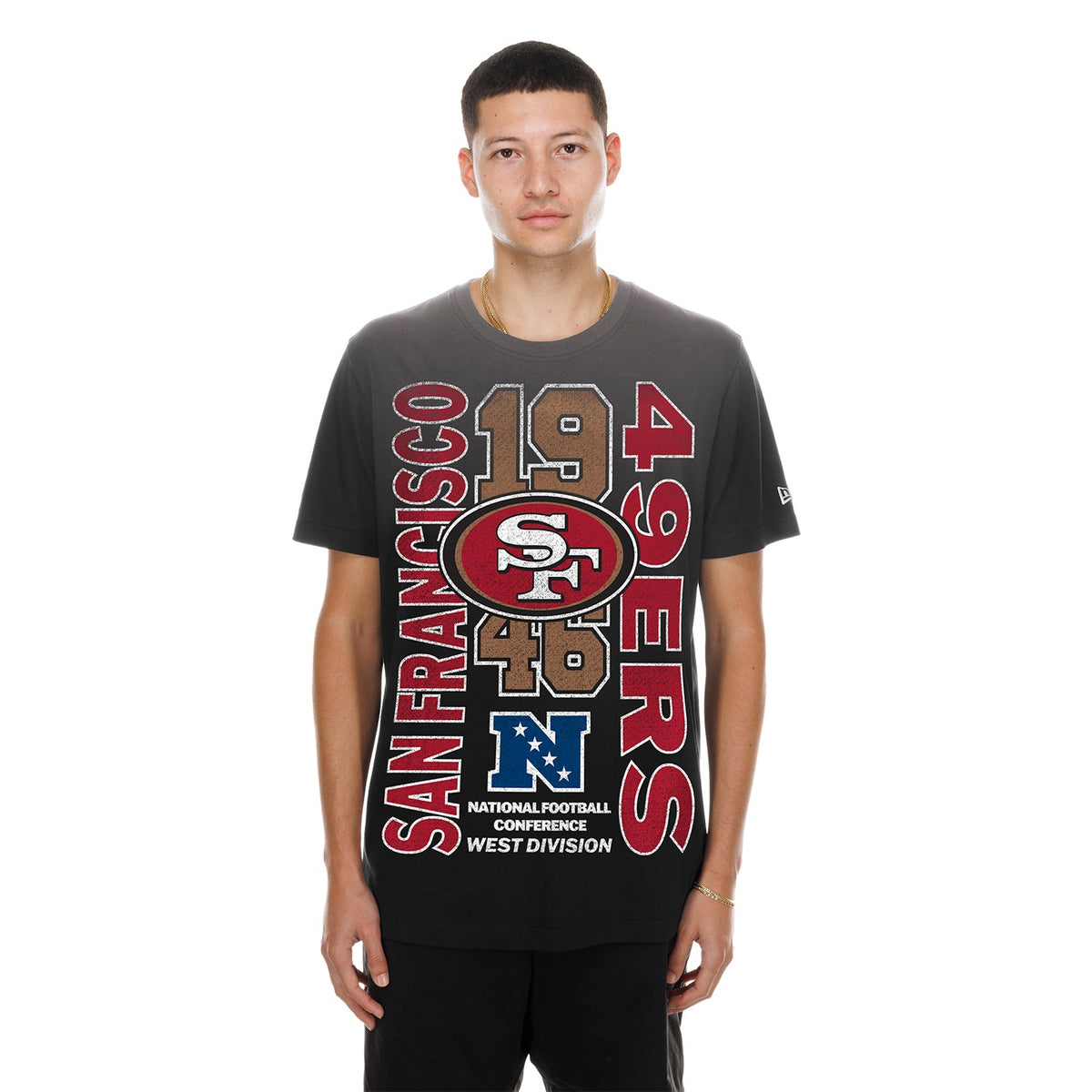NEW ERA San Francisco 49ers Graphic Tee -Mens