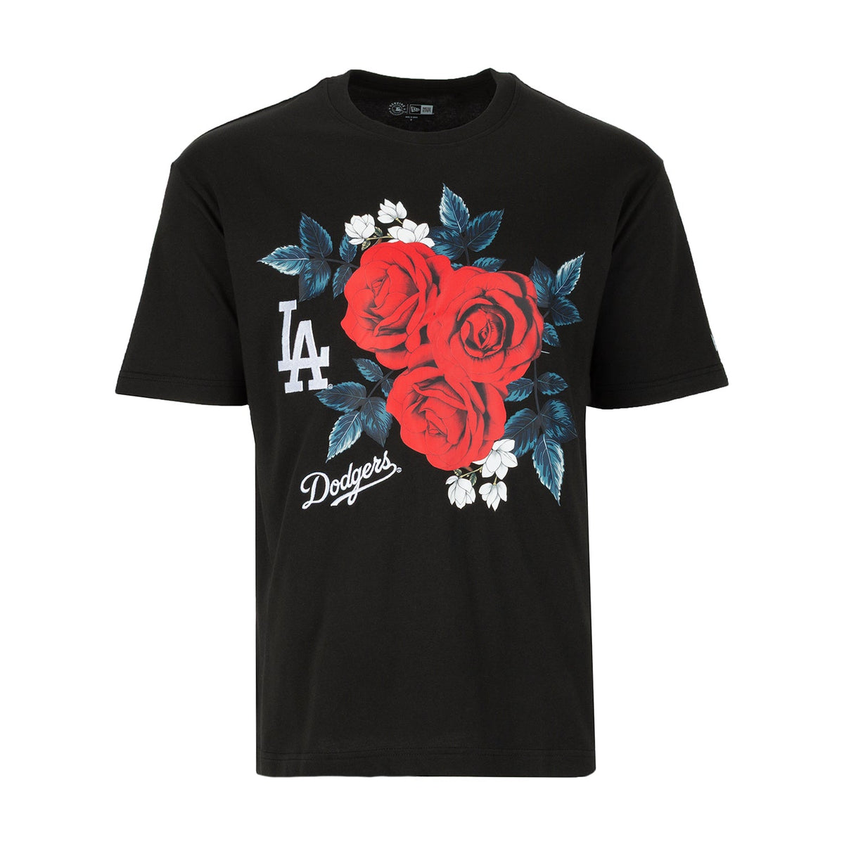 NEW ERA Los Angeles Dodgers Embroidered Tee -Mens