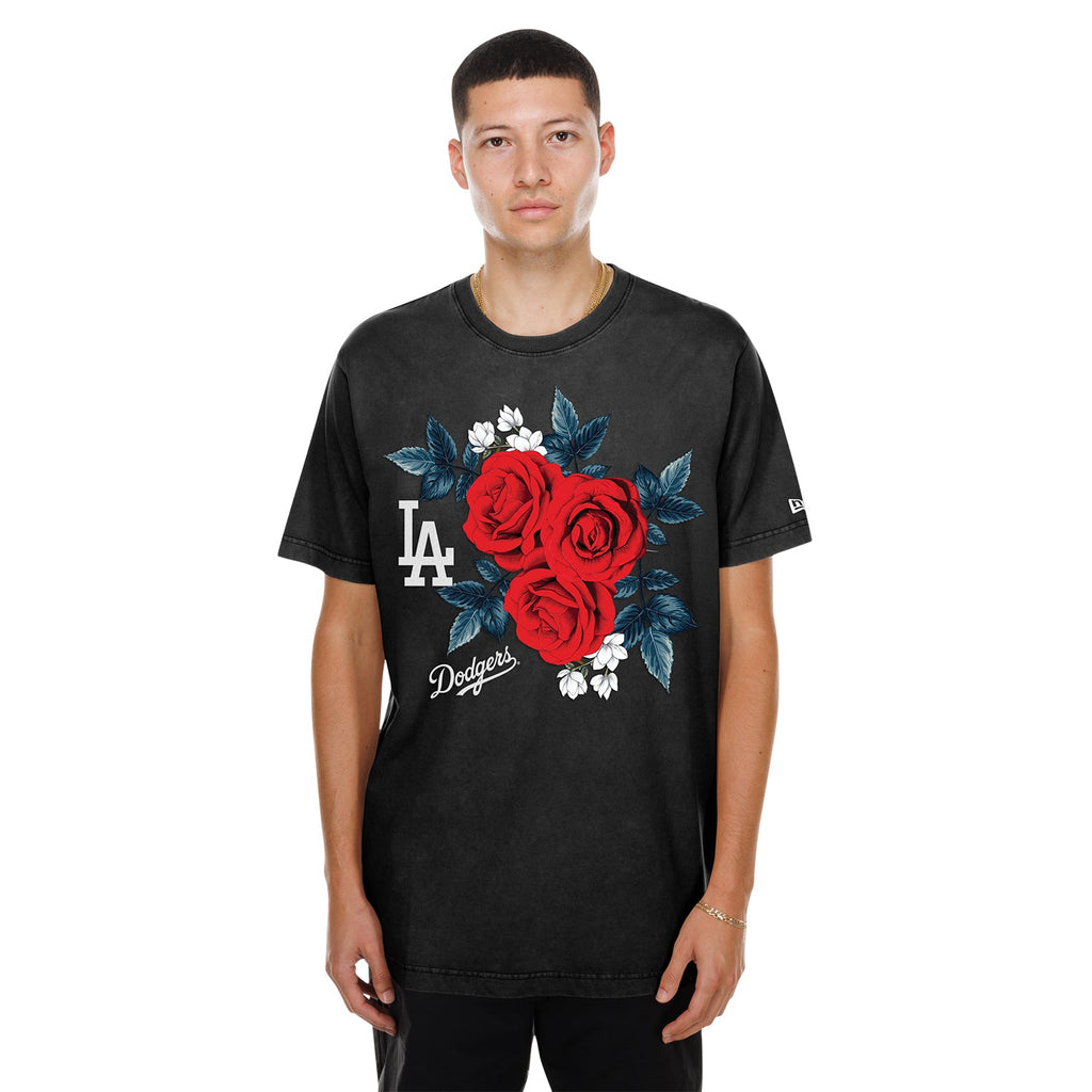 NEW ERA Los Angeles Dodgers Embroidered Tee -Mens